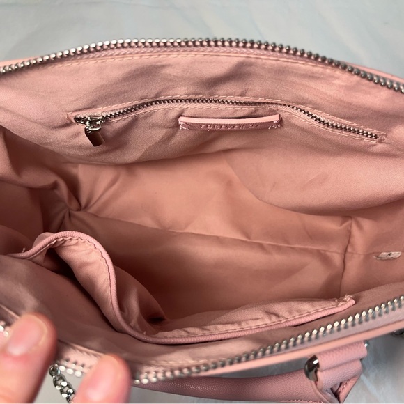 Forever 21 Pink Handbag with crossbody strap - Picture 7 of 8